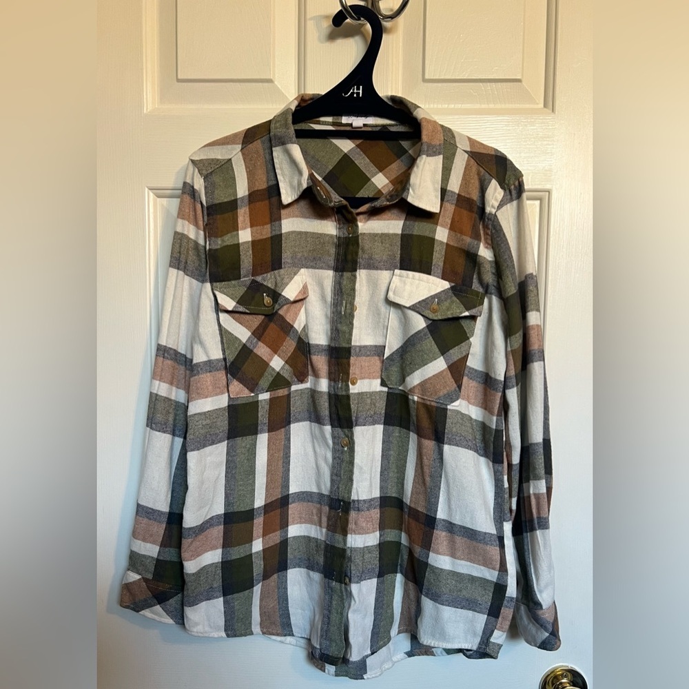 Week‎ ends every day button up flannel